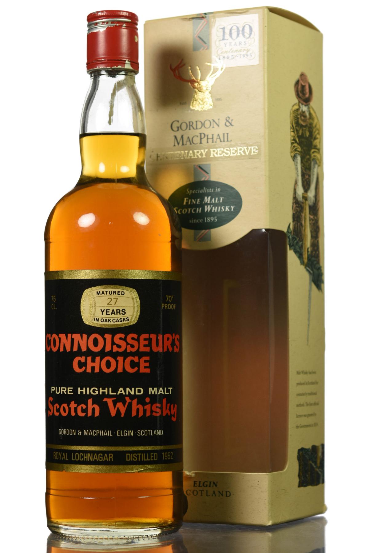 Royal Lochnagar 1952 - 27 Year Old - Connoisseurs Choice