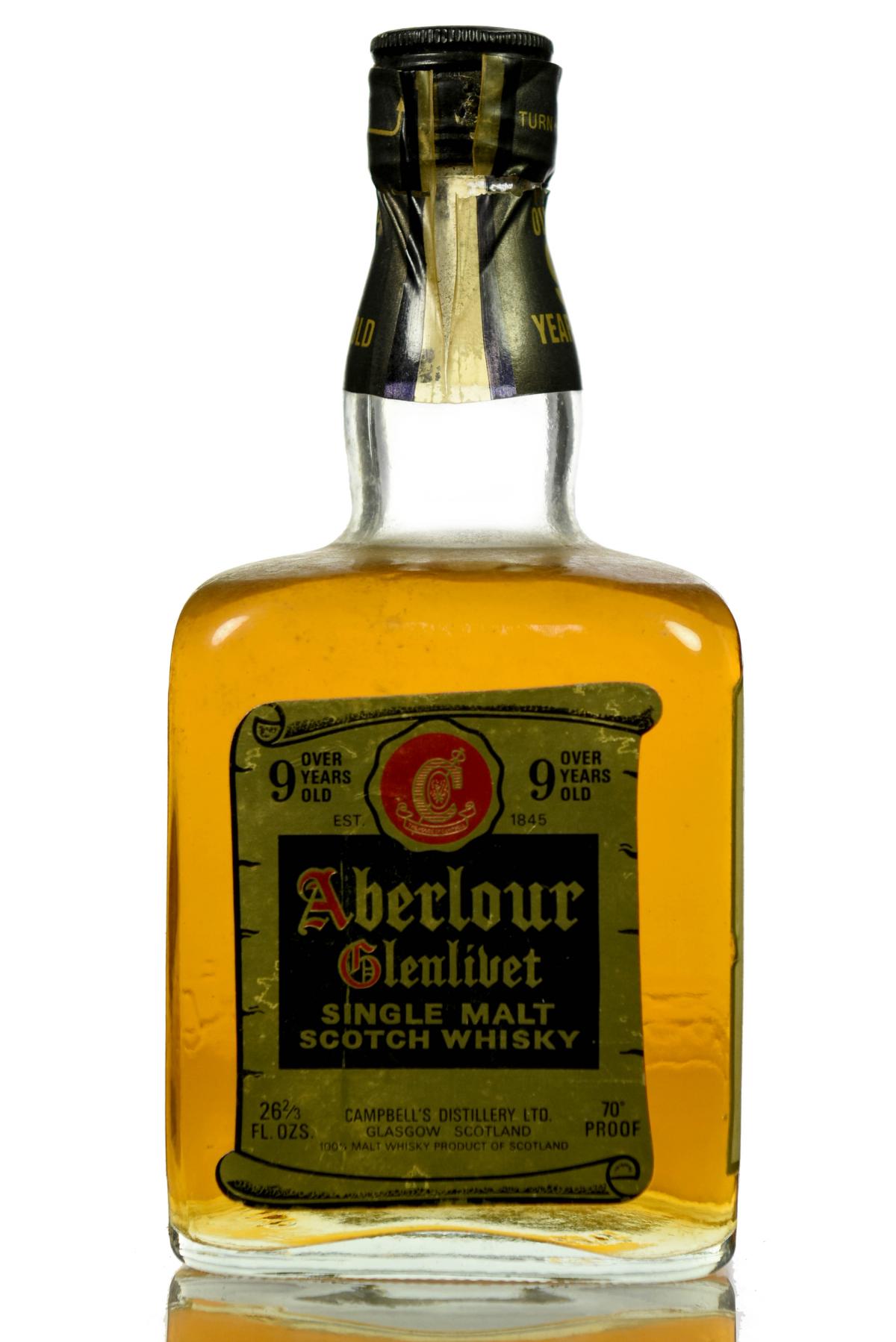 Aberlour-Glenlivet 9 Year Old - 1970s