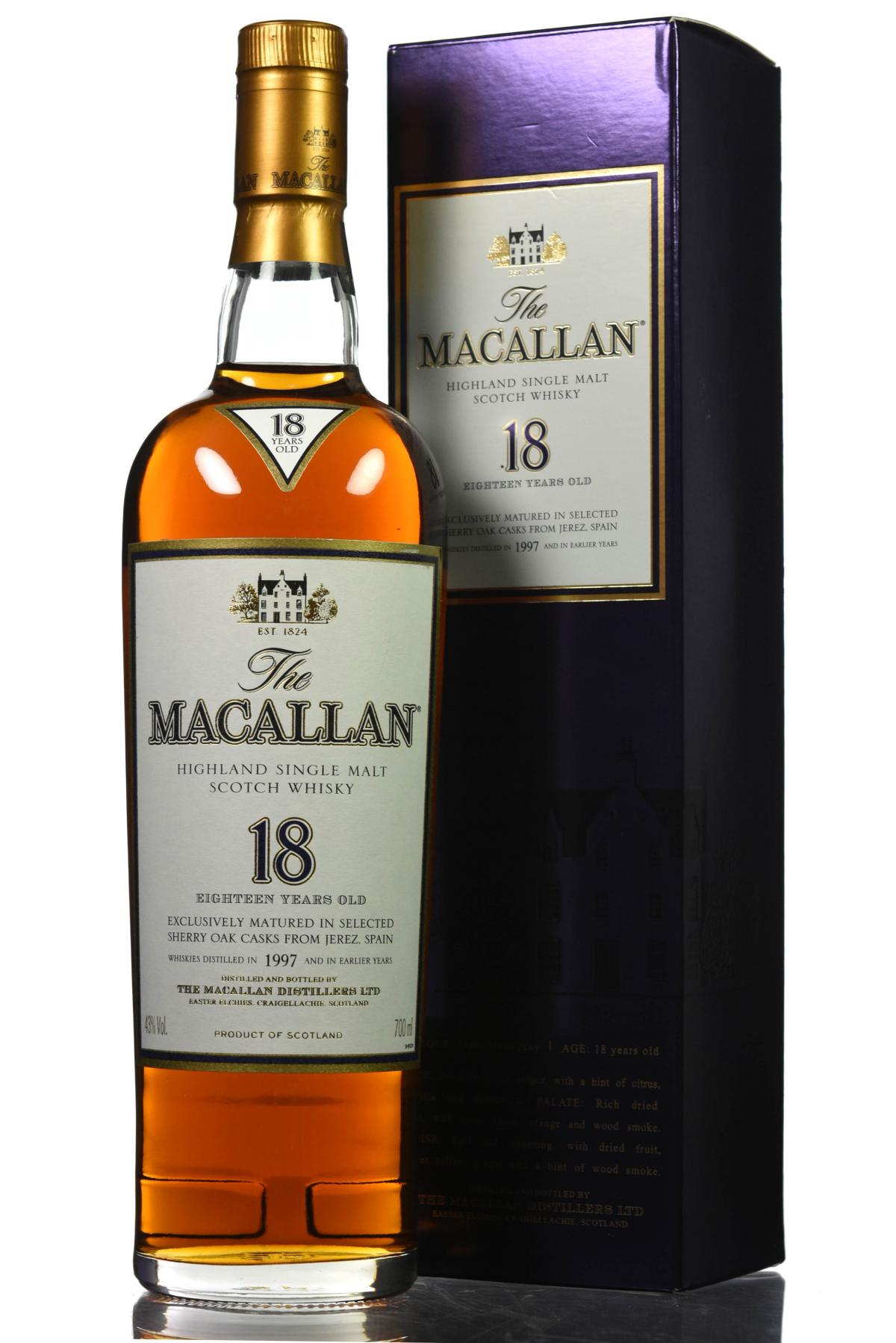 Macallan 1997 - 18 Year Old