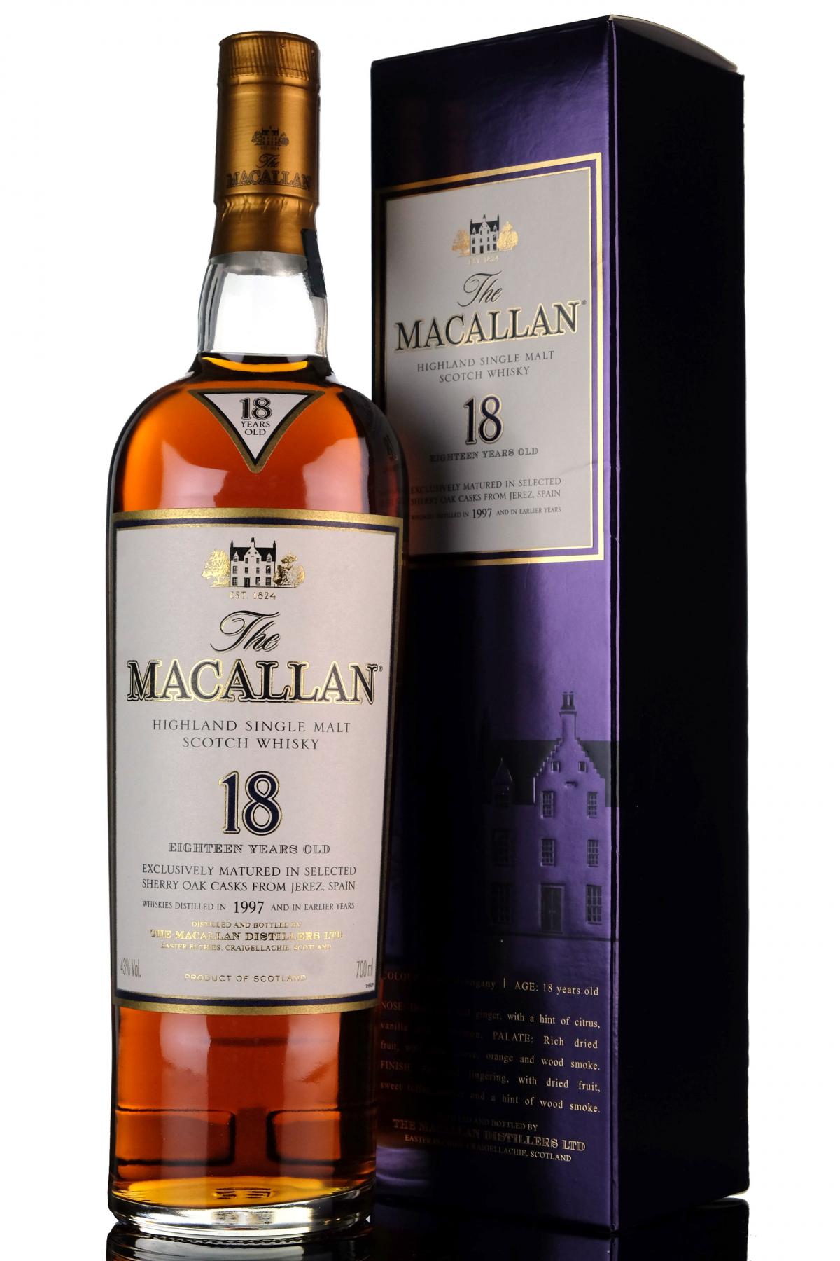 Macallan 1997 - 18 Year Old