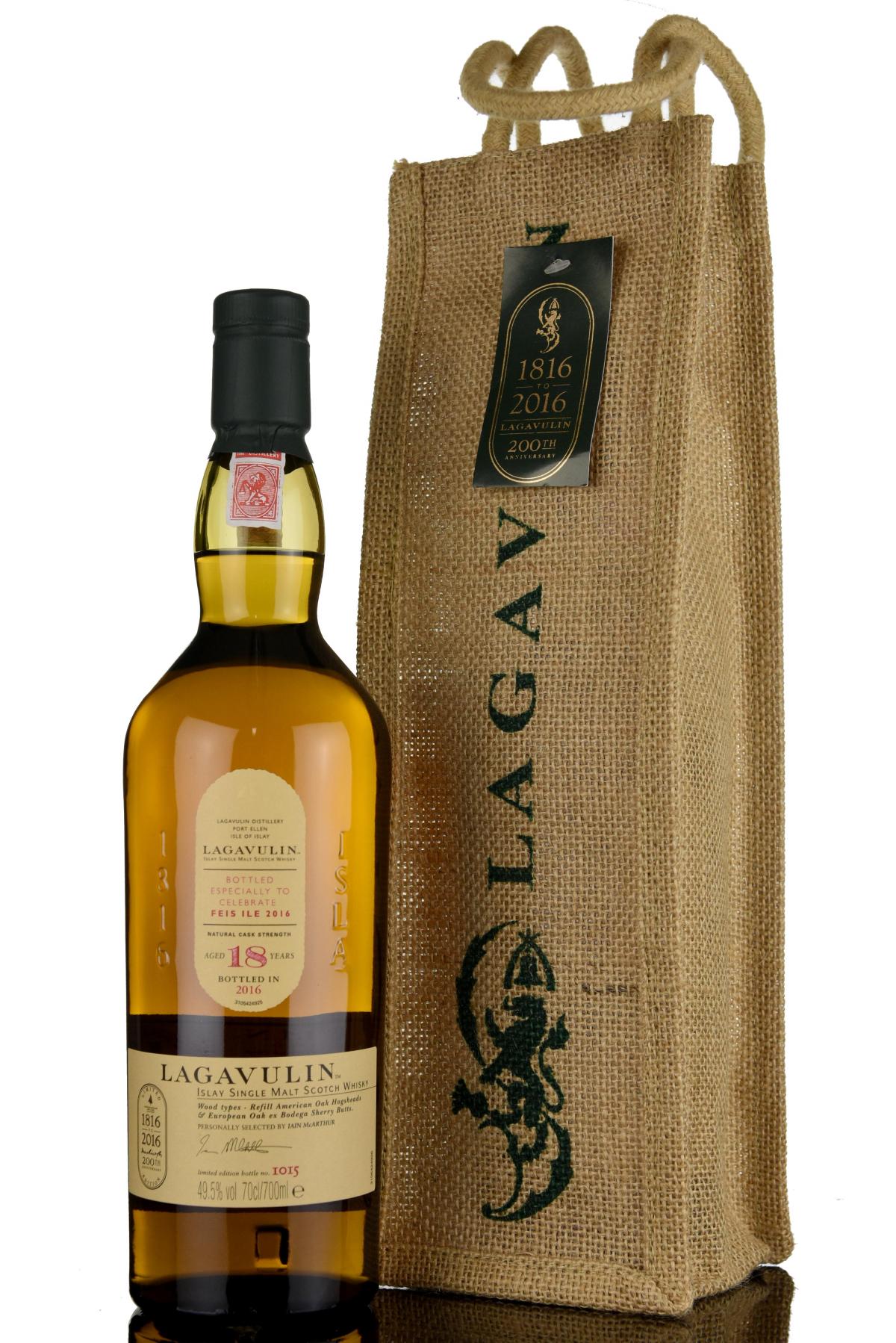 Lagavulin 18 Year Old - Festival 2016