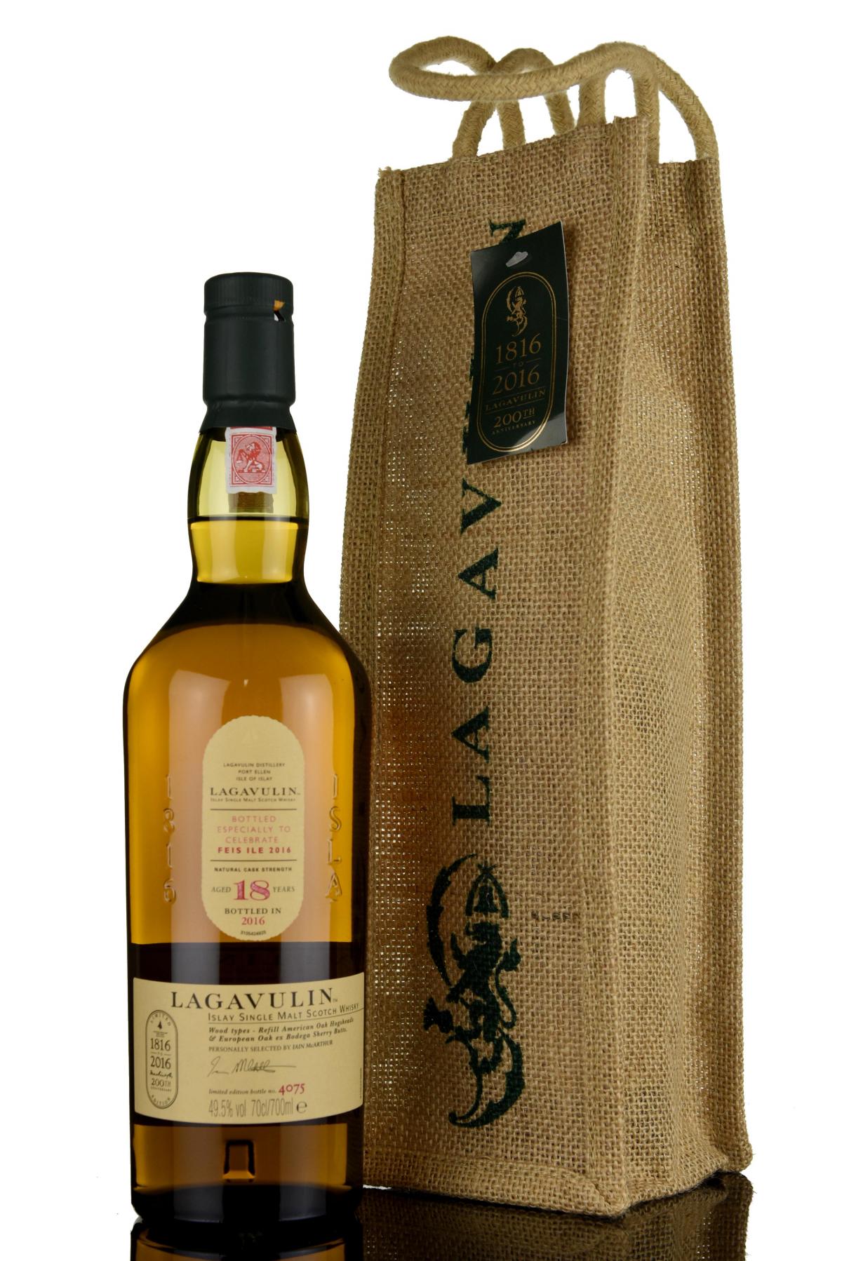 Lagavulin 18 Year Old - Festival 2016