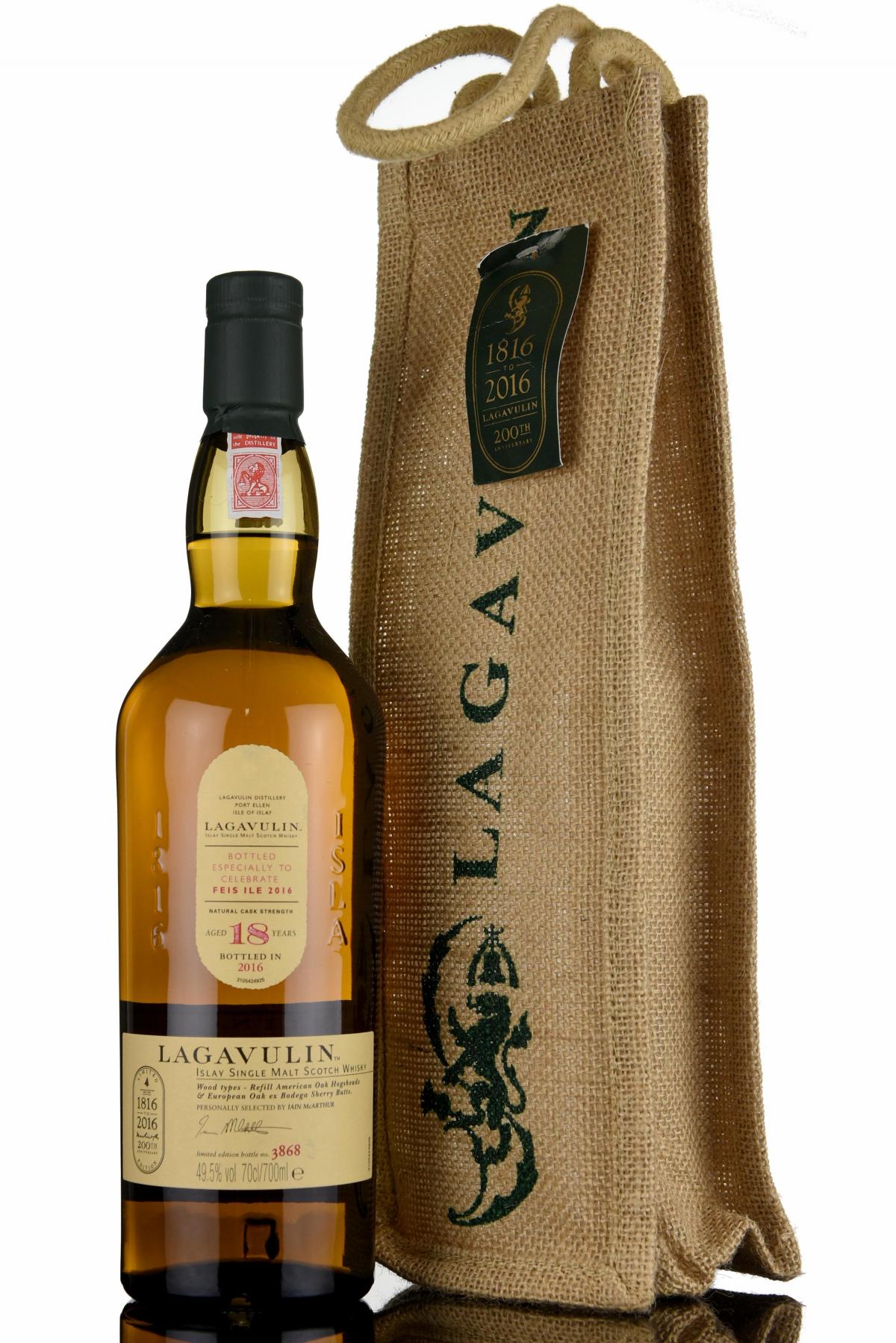 Lagavulin 18 Year Old - Festival 2016