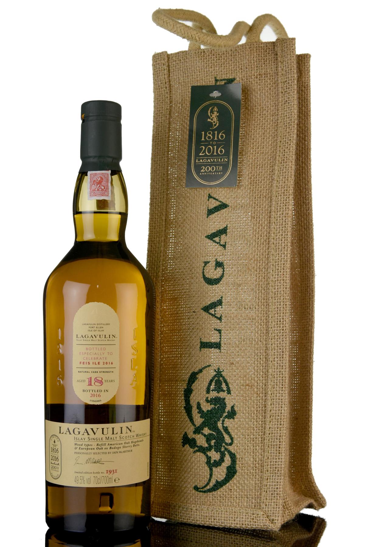 Lagavulin 18 Year Old - Festival 2016