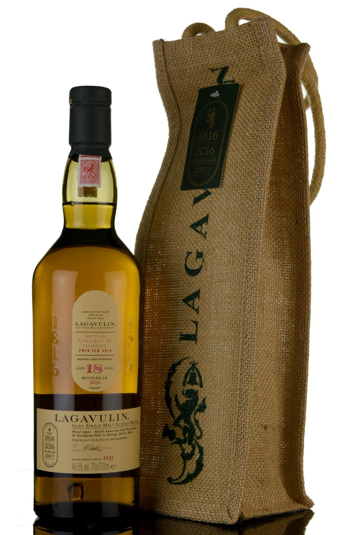 Lagavulin 18 Year Old - Festival 2016