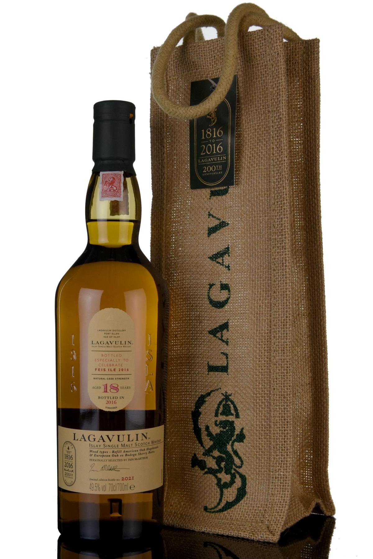 Lagavulin 18 Year Old - Festival 2016