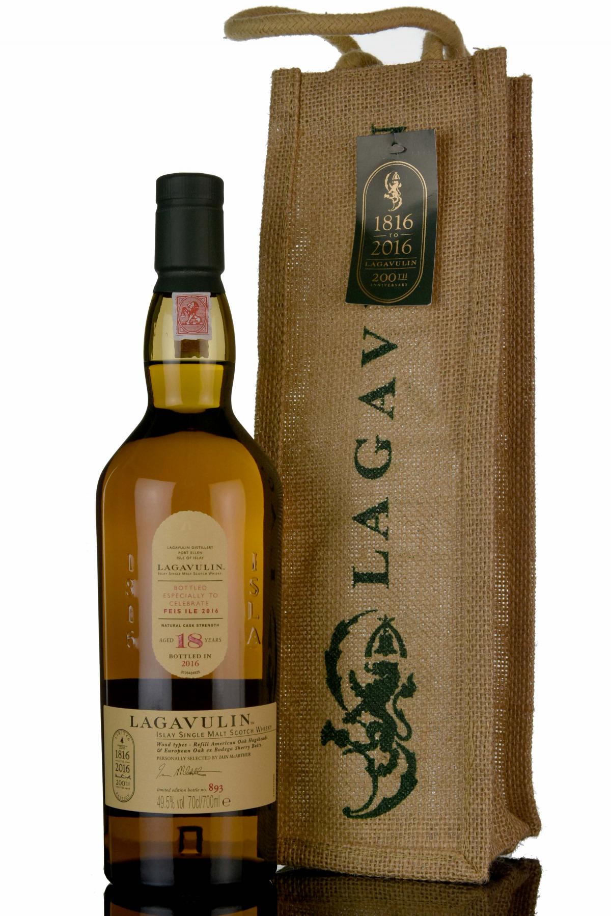 Lagavulin 18 Year Old - Festival 2016