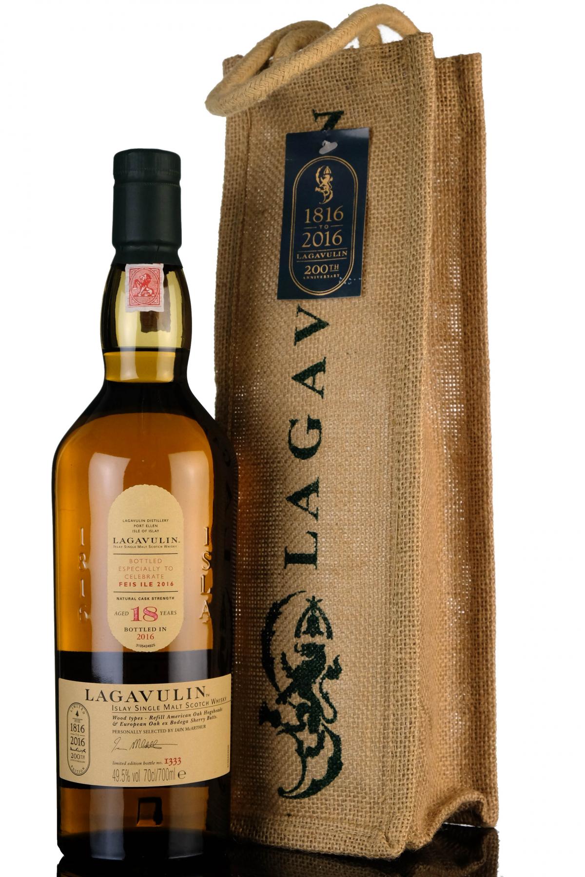 Lagavulin 18 Year Old - Festival 2016