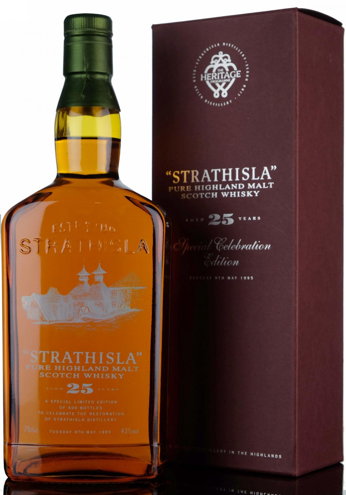 Strathisla 25 Year Old - Distillery Restoration 1995