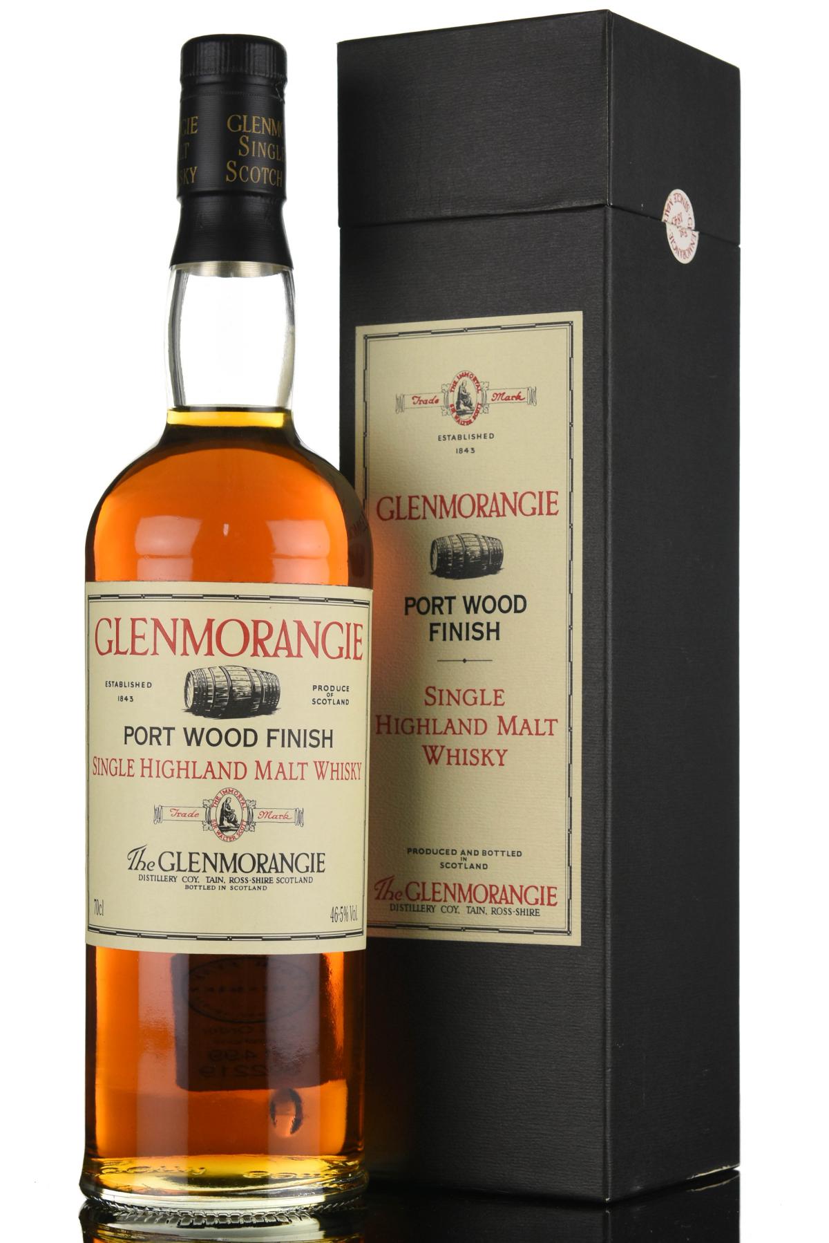 Glenmorangie Port Wood Finish - 1990s - First Release