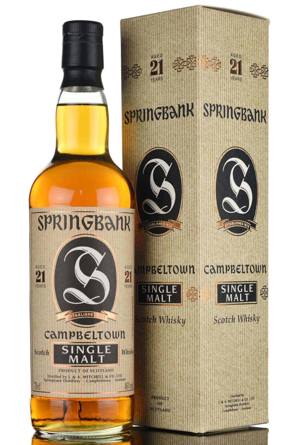 Springbank 21 Year Old - Bottled 2005