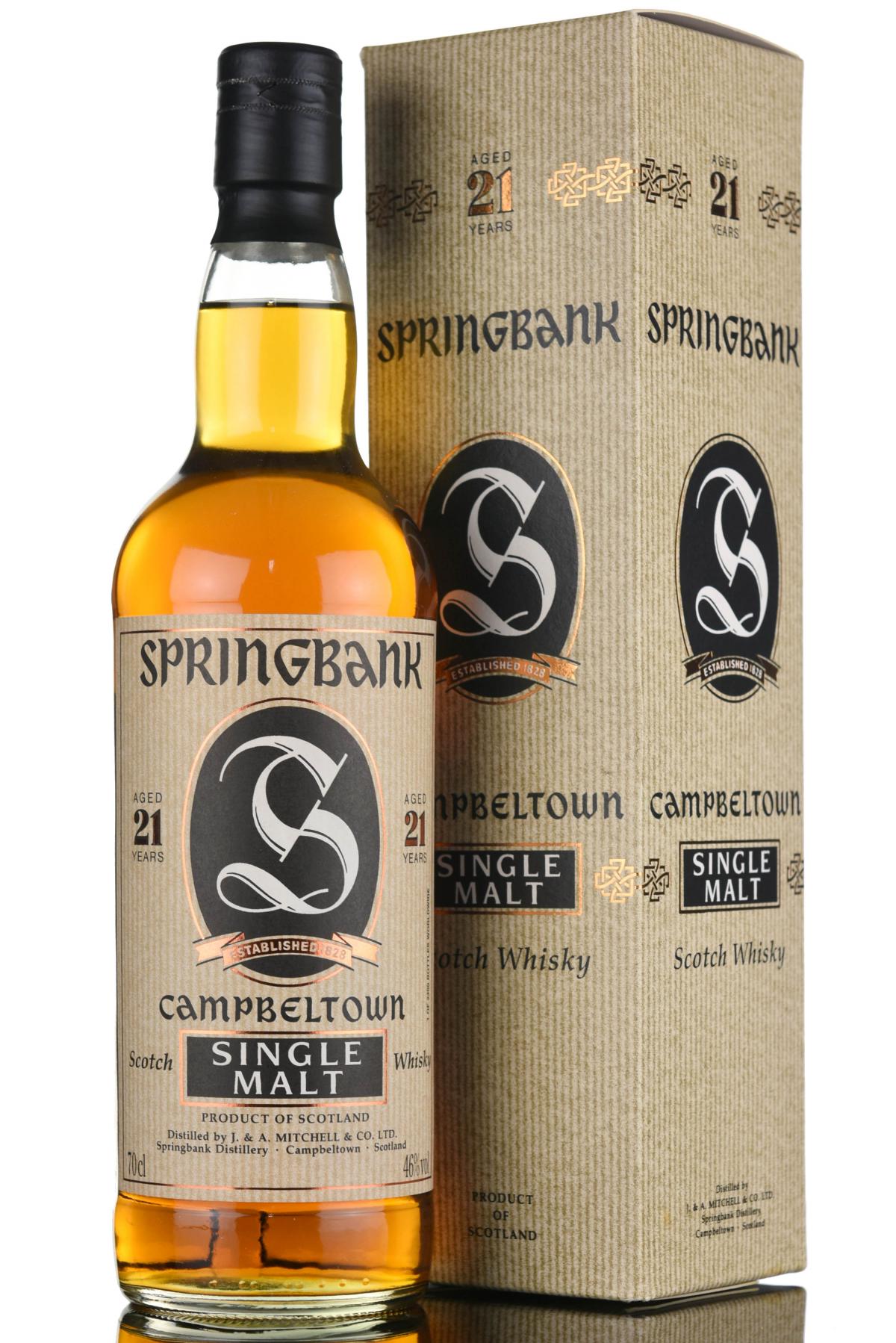 Springbank 21 Year Old - Bottled 2005