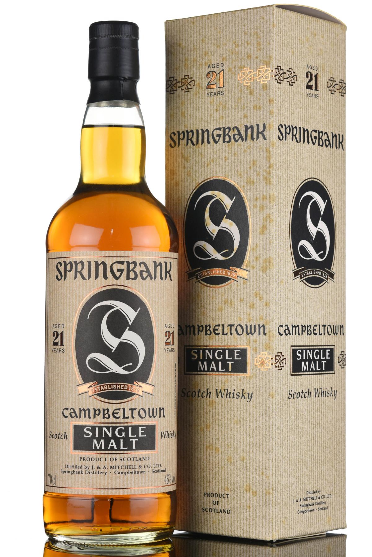 Springbank 21 Year Old - Bottled 2005