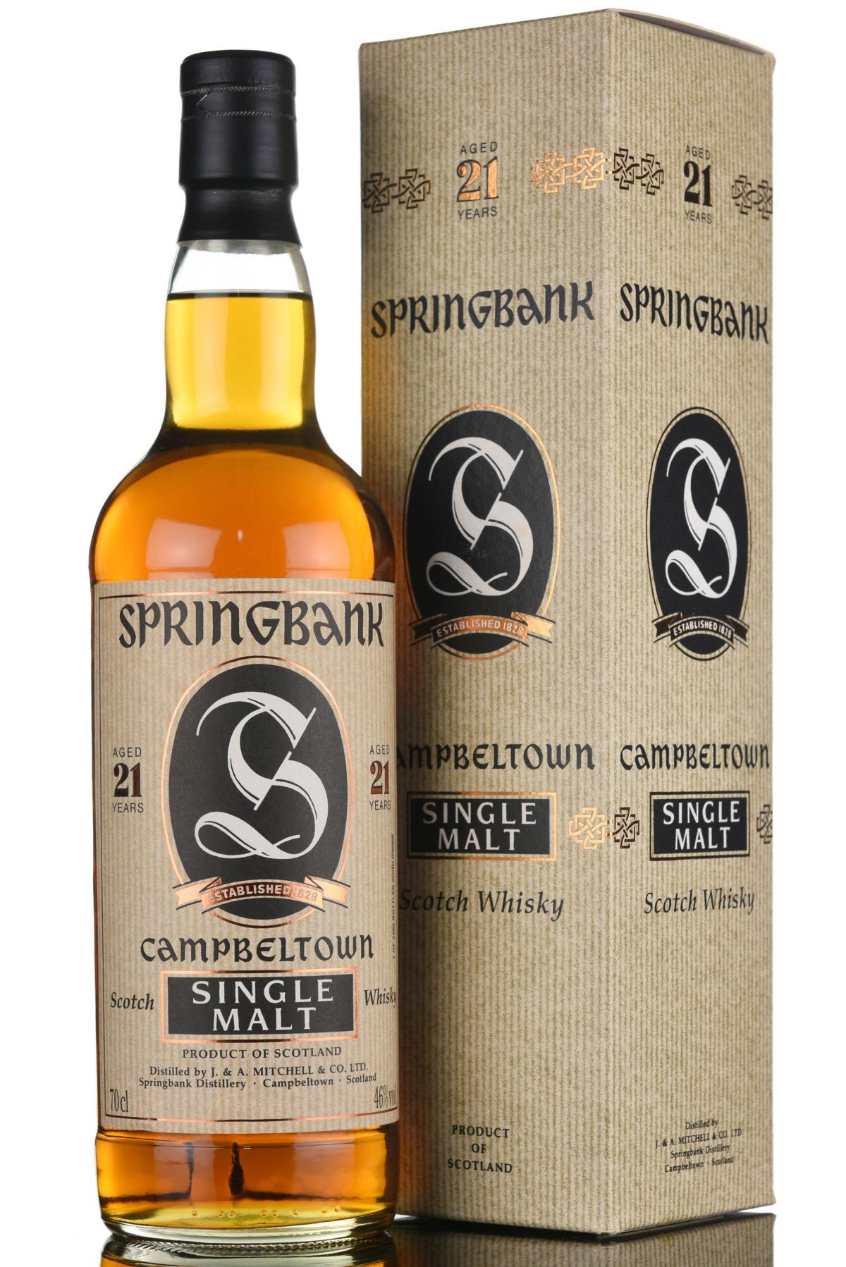 Springbank 21 Year Old - Bottled 2005