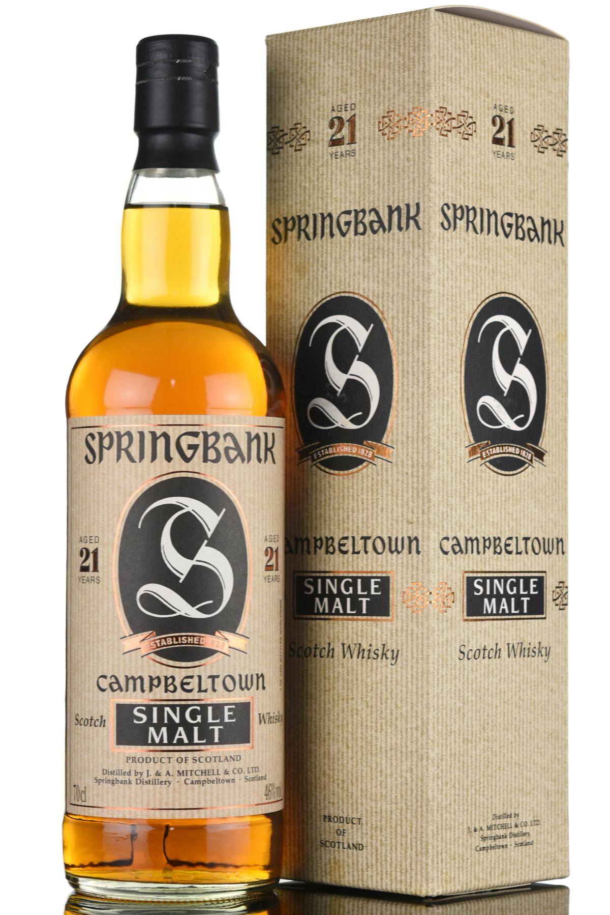 Springbank 21 Year Old - Bottled 2005