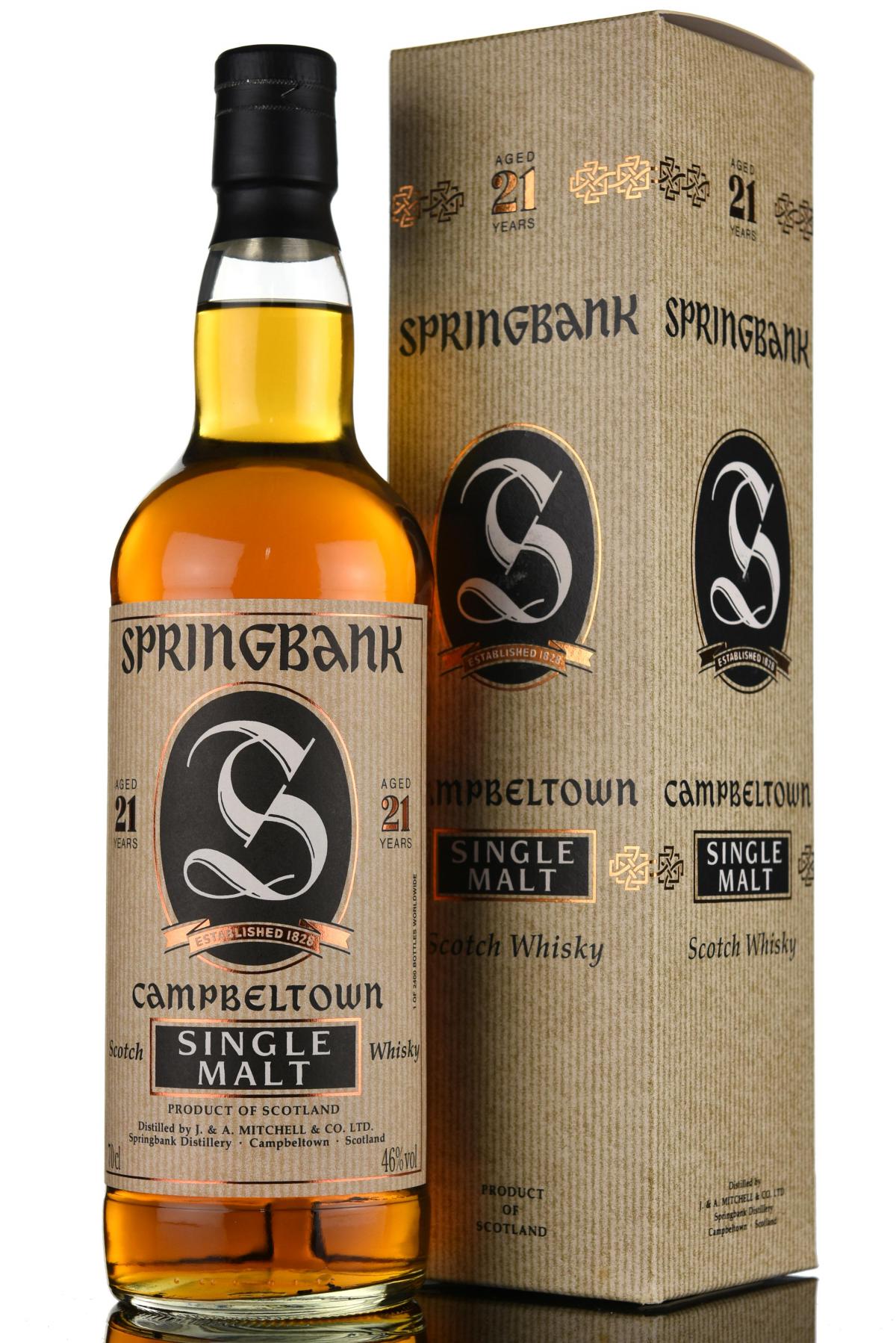 Springbank 21 Year Old - Bottled 2005