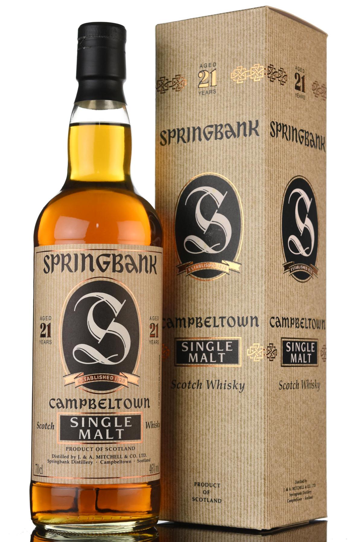 Springbank 21 Year Old - Bottled 2005