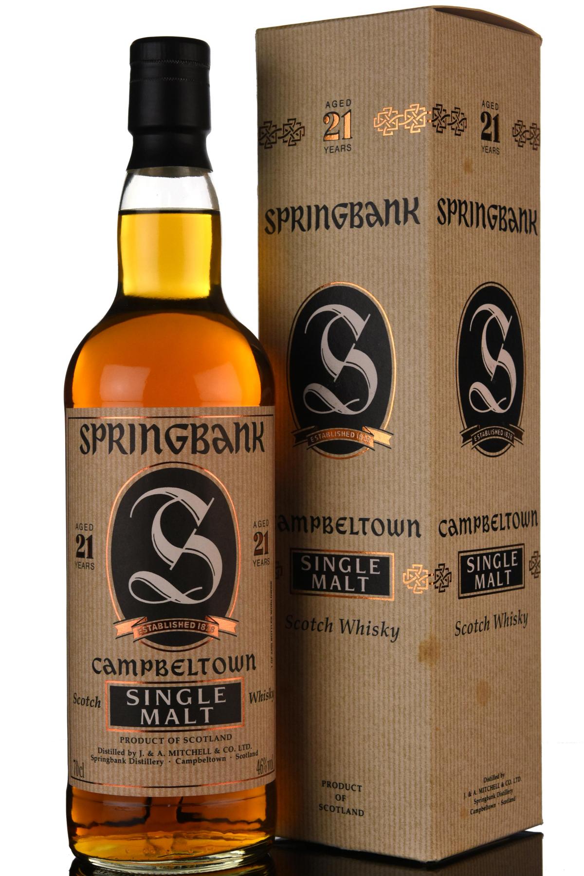 Springbank 21 Year Old - Bottled 2005