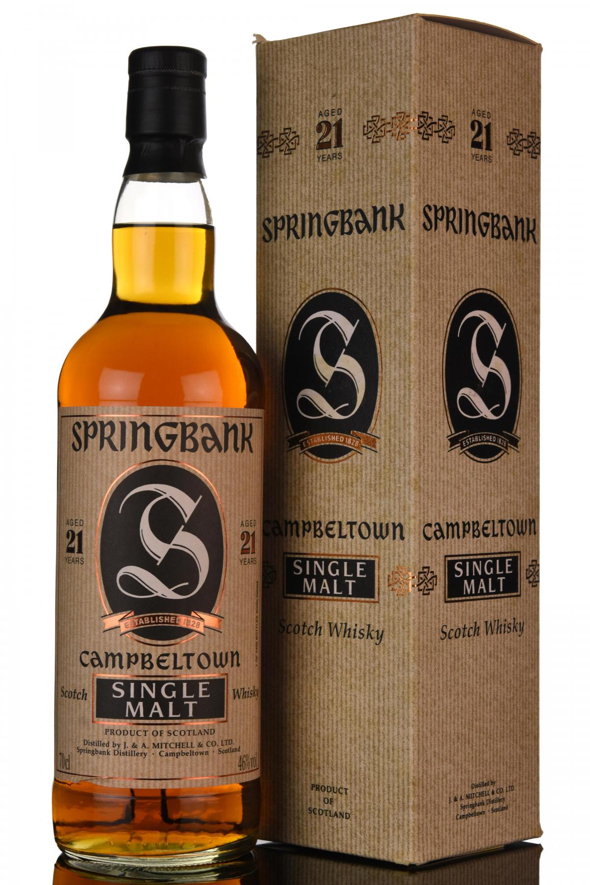 Springbank 21 Year Old - Bottled 2005