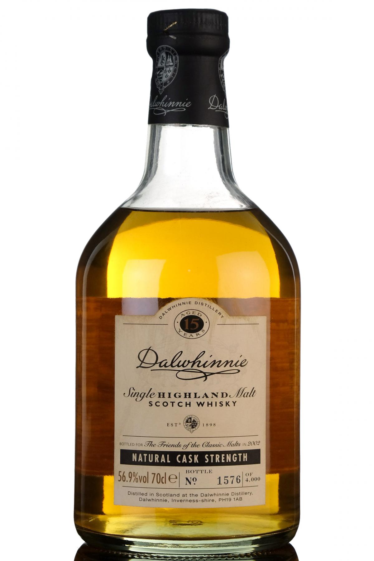 Dalwhinnie 15 Year Old - Friends Of The Classic Malts