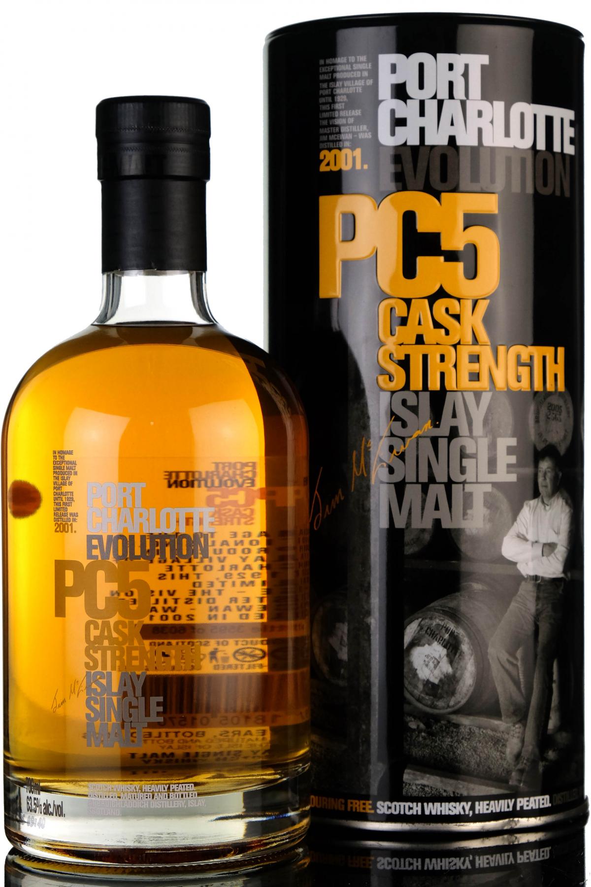 Bruichladdich 2001-2006 - Port Charlotte Evolution - PC5