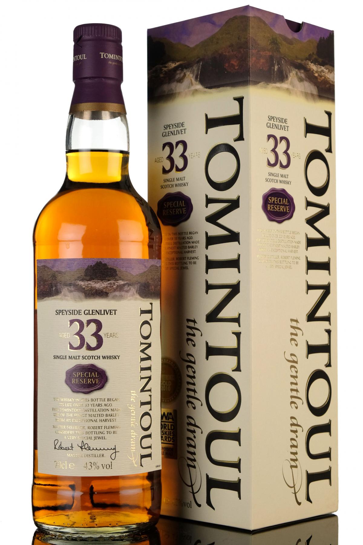 Tomintoul 33 Year Old
