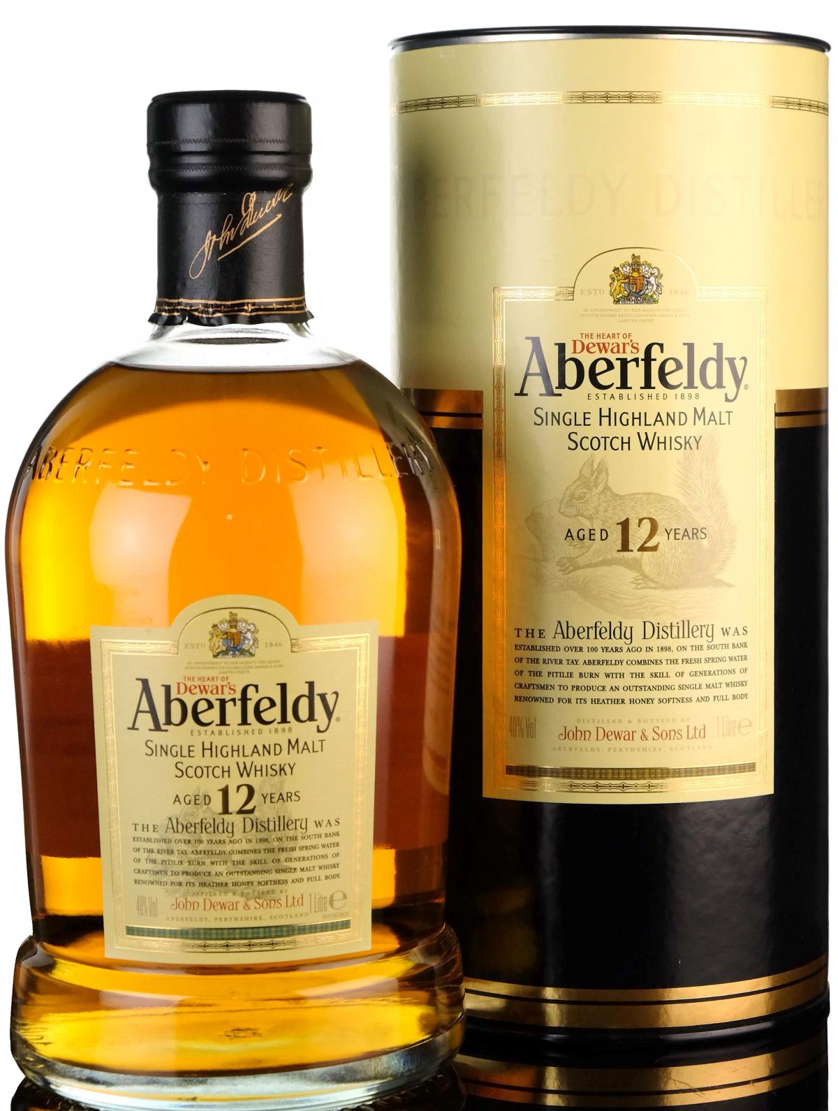 Aberfeldy 12 Year Old - 1 Litre