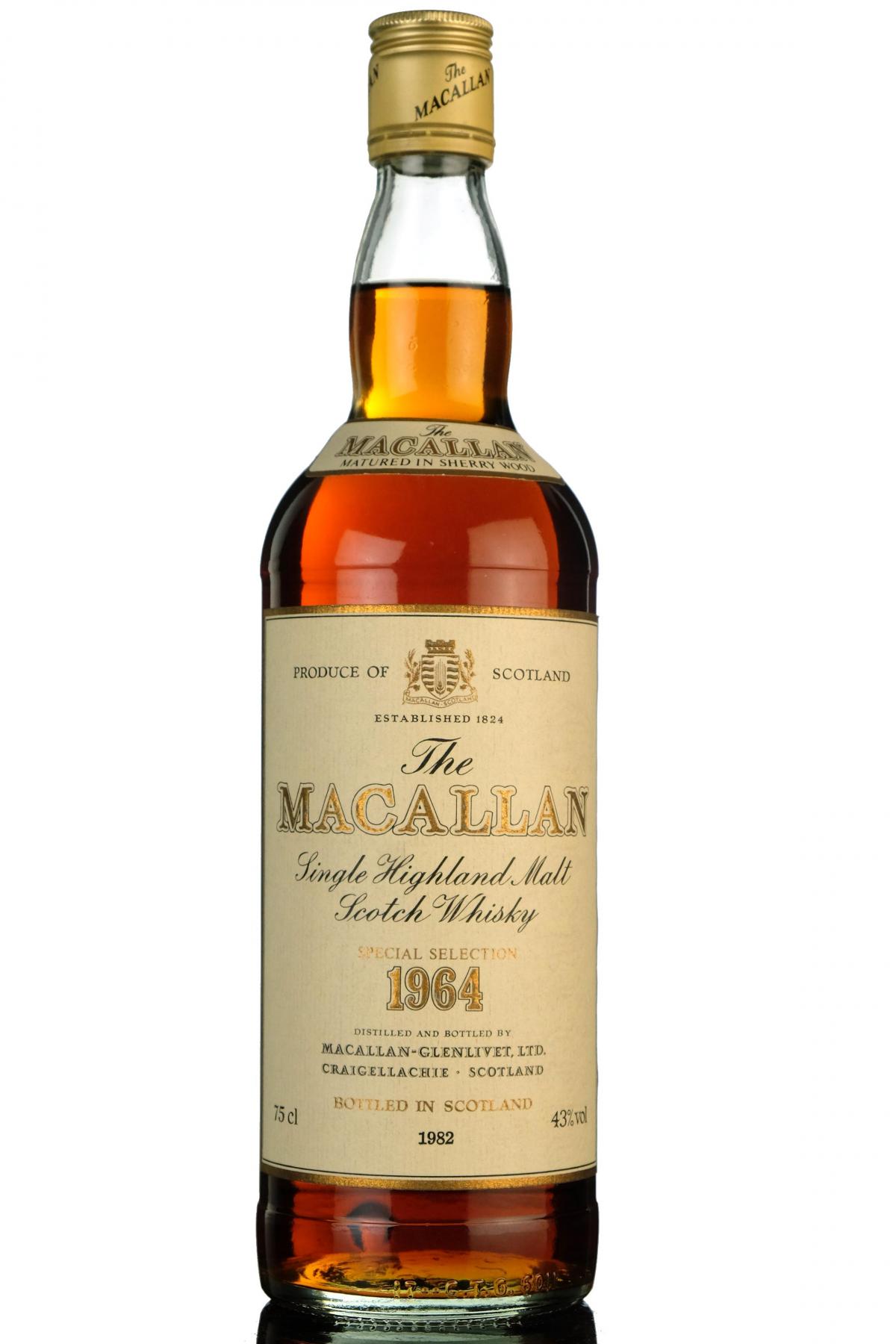 Macallan 1964-1982 - Special Selection