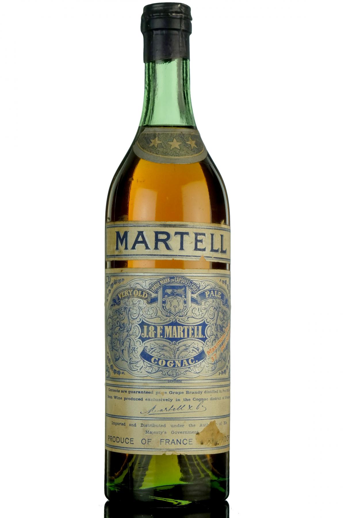 Martell 3 Star Cognac - 1950s