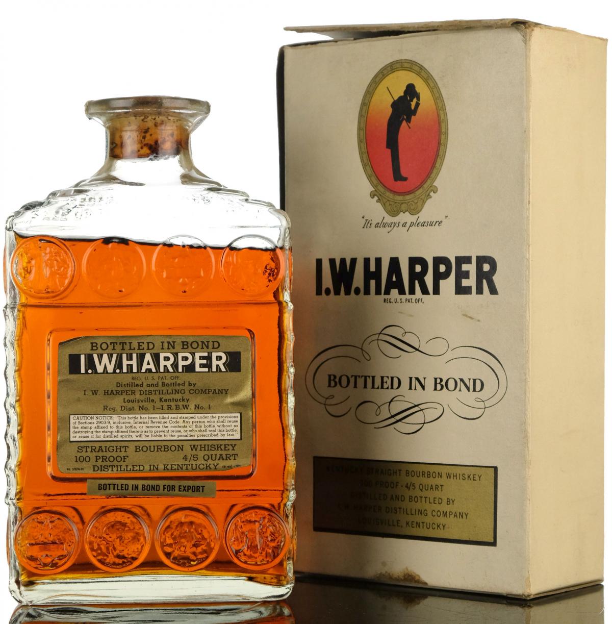 I W Harper 1946-1952 - Kentucky Straight Bourbon Whiskey