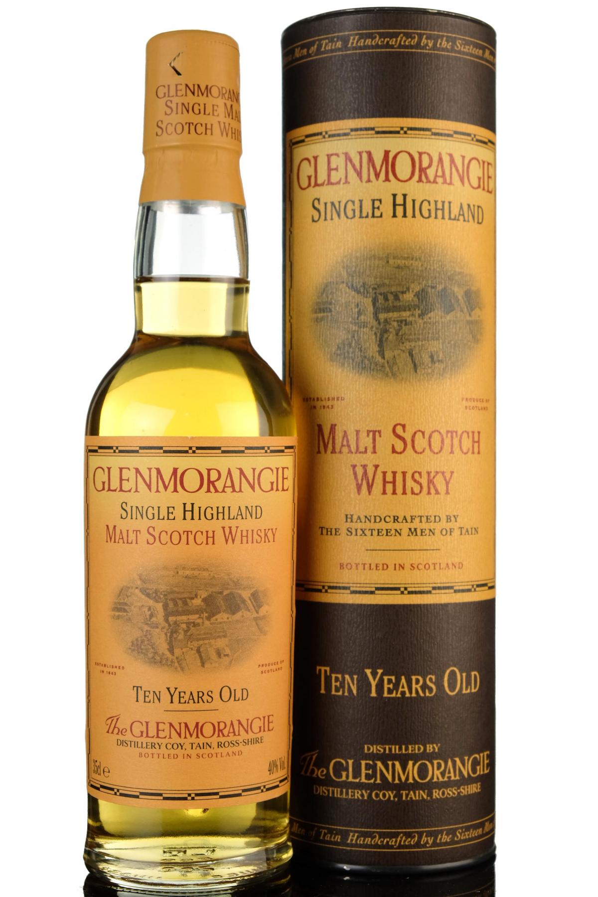Glenmorangie 10 Year Old - Half Bottle