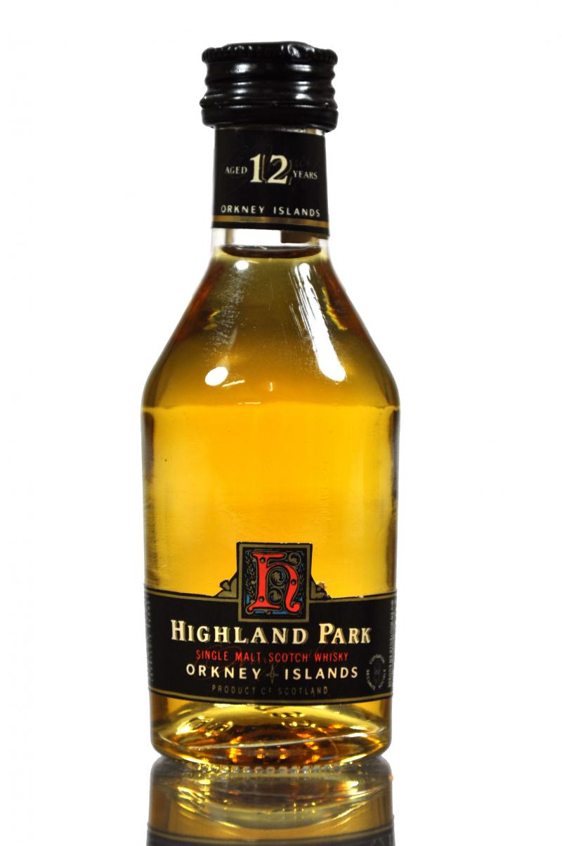 Highland Park 12 Year Old Miniature