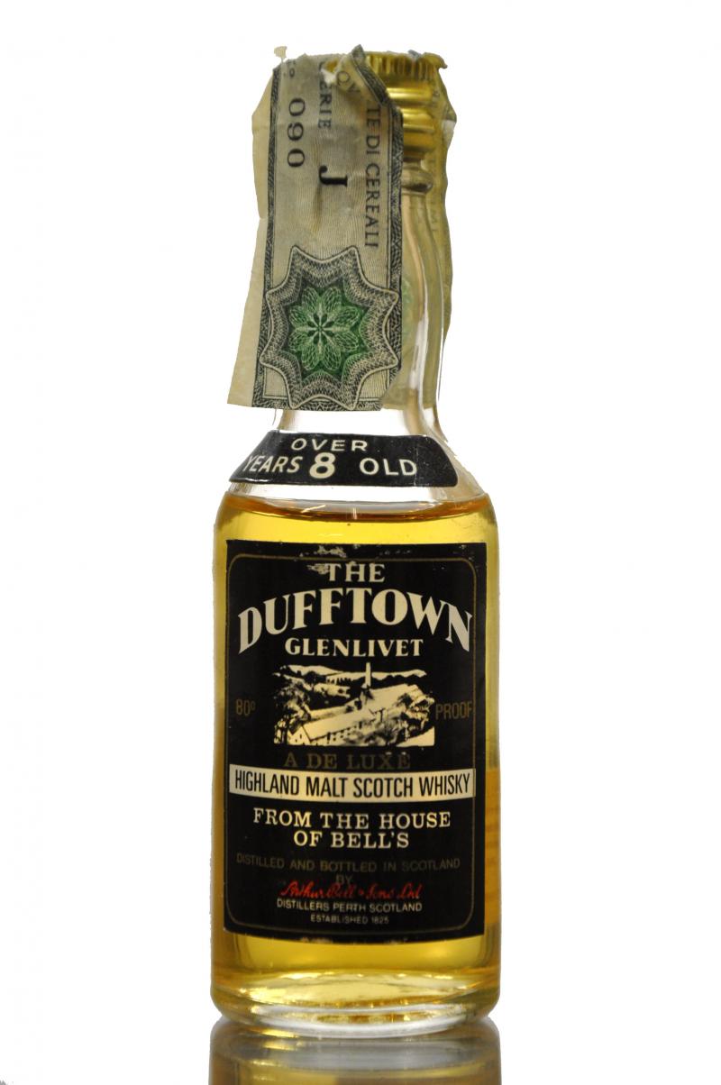 Dufftown-Glenlivet 8 Year Old Miniature