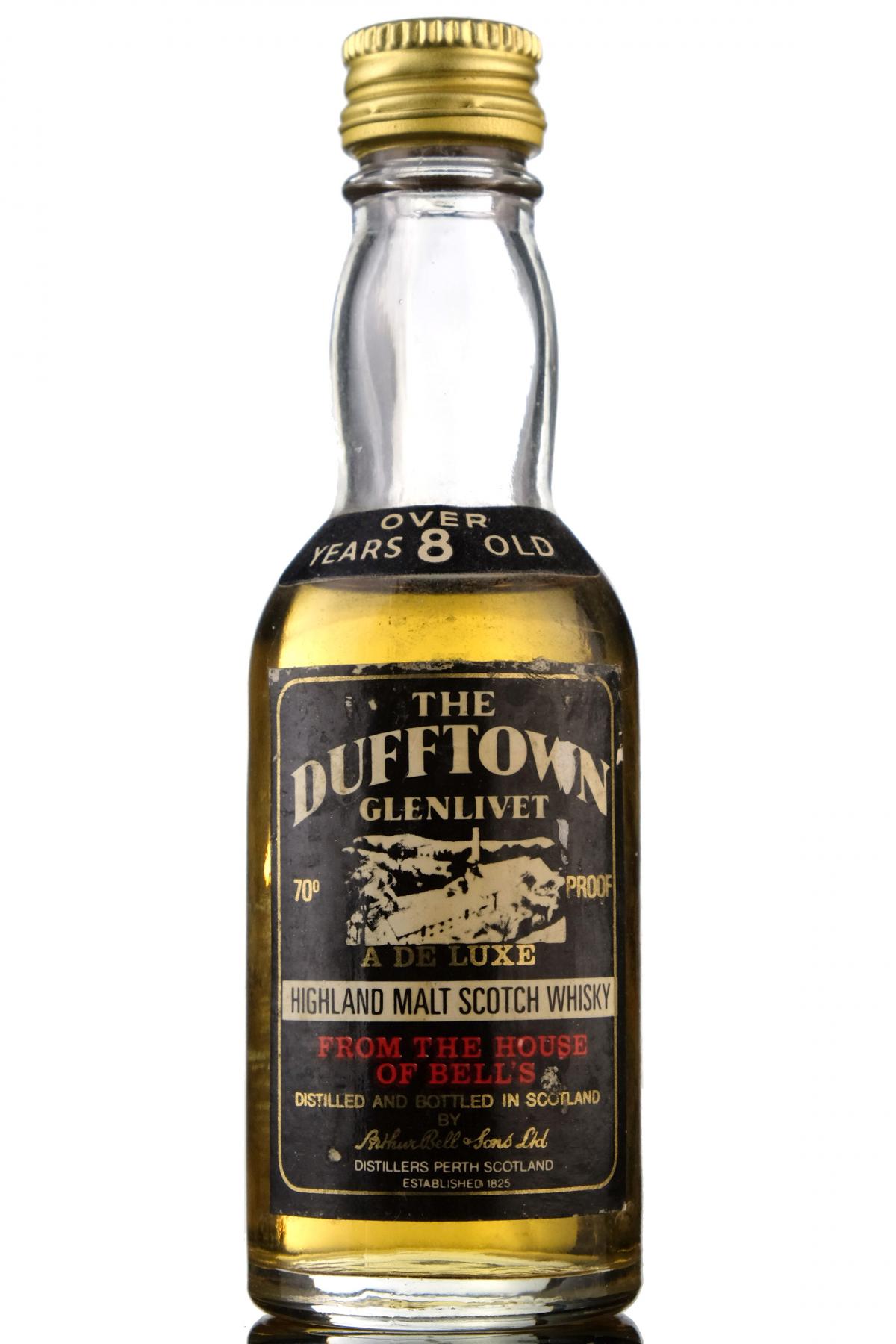 Dufftown-Glenlivet 8 Year Old Miniature