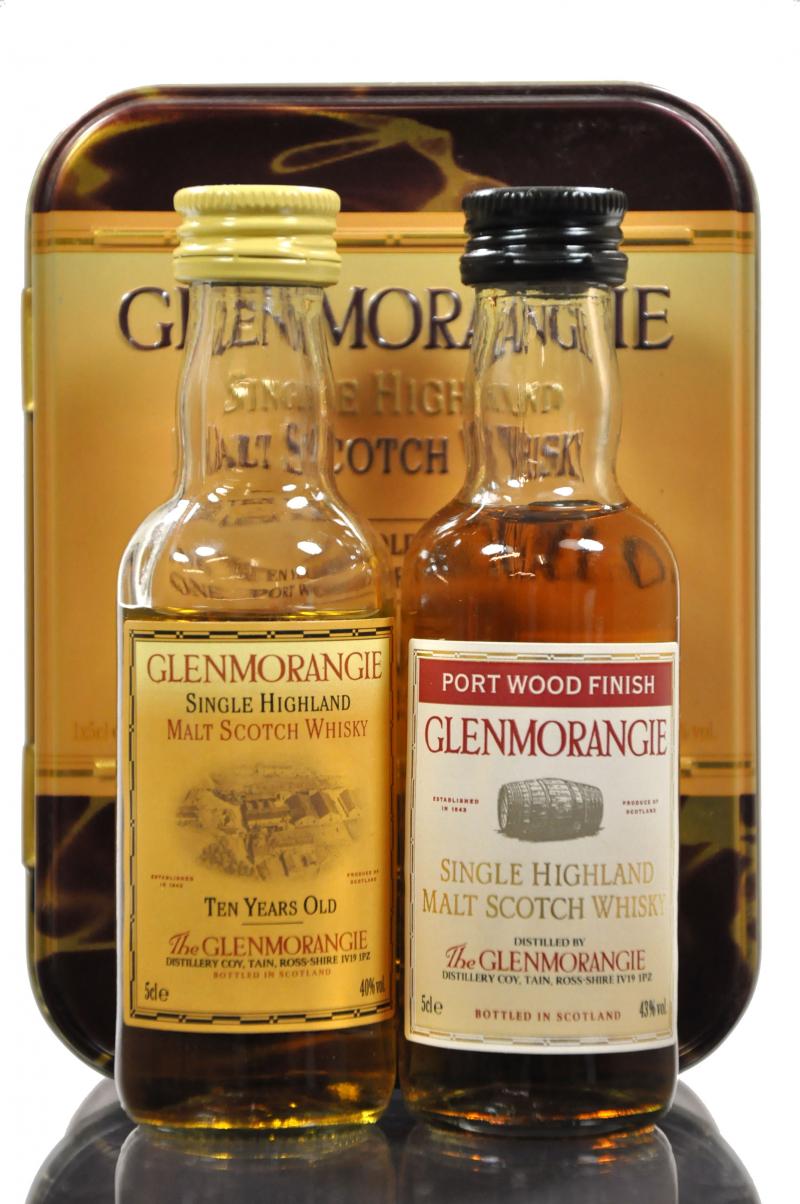 Glenmorangie 10 Year Old & Port Wood Finish Miniatures