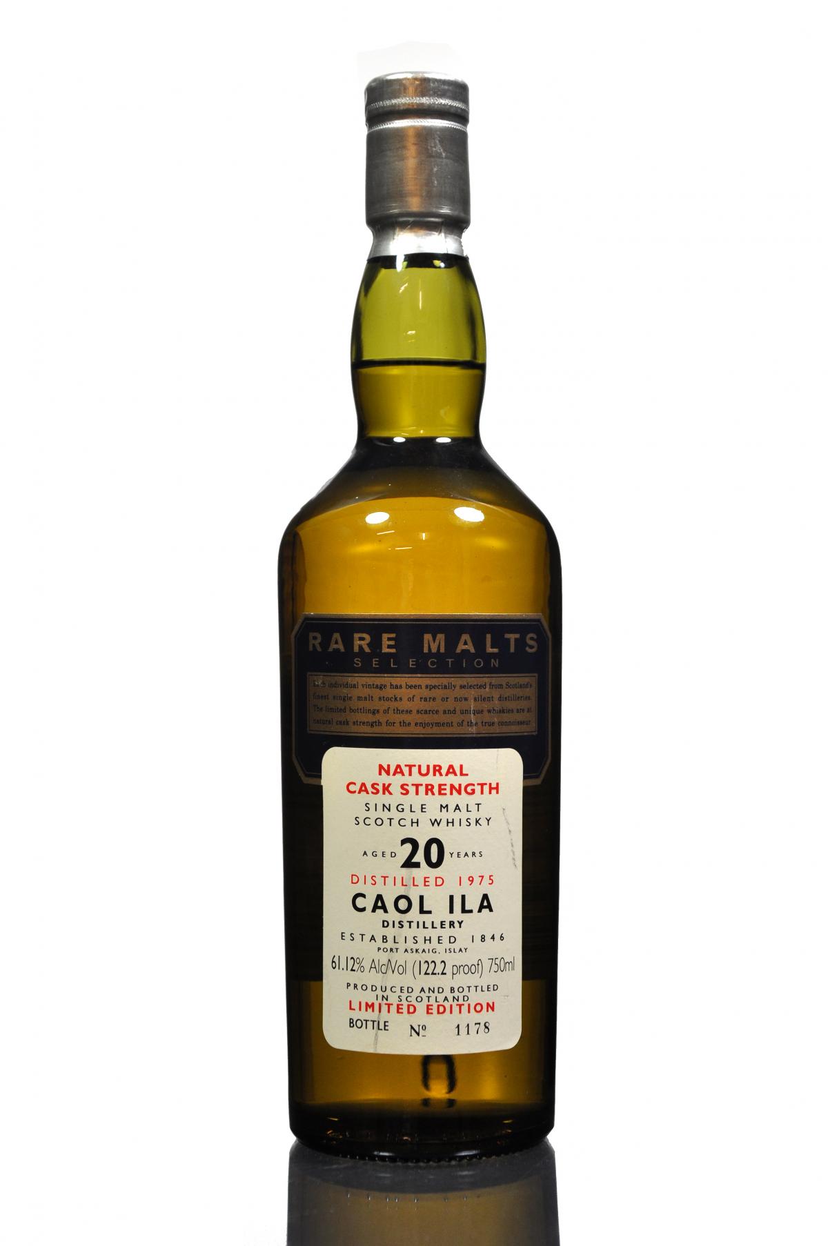 Caol Ila 1975 - 20 Year Old - Rare Malts 61.12% - USA