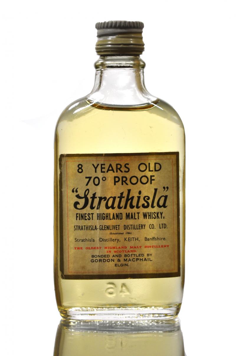 Strathisla 8 Year Old - 70 Proof Gordon & MacPhail Miniature
