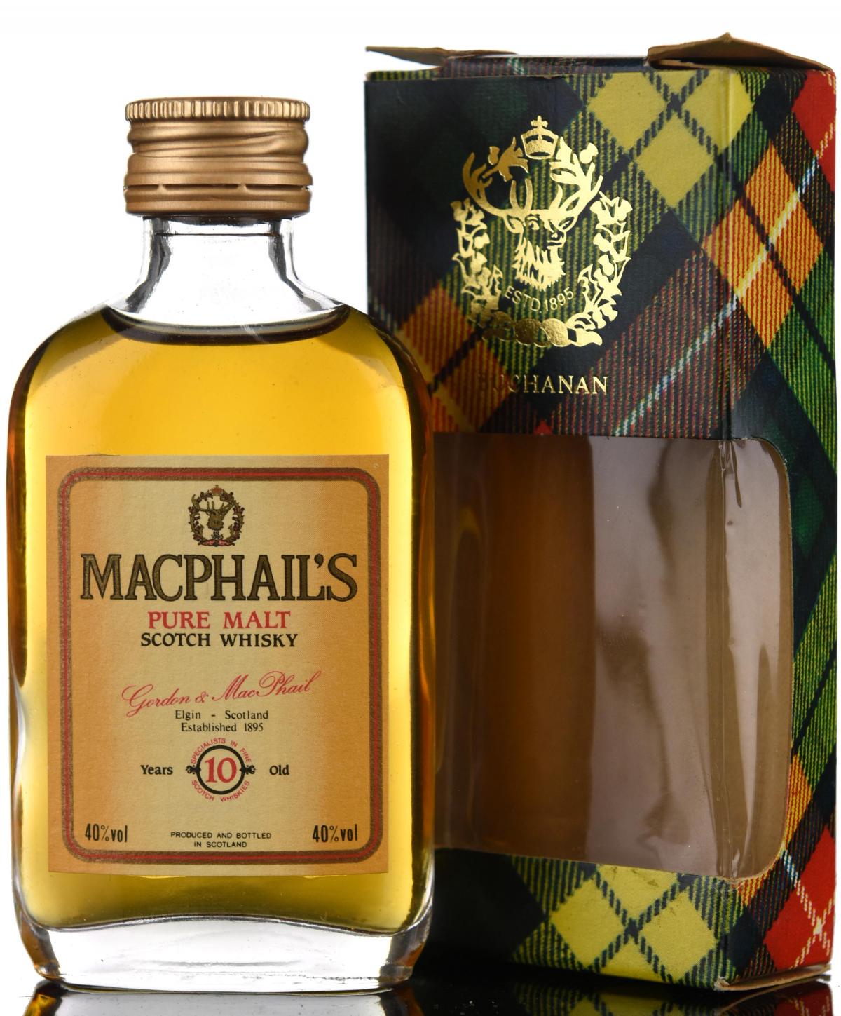 MacPhails 10 Year Old - Gordon & MacPhail Miniature