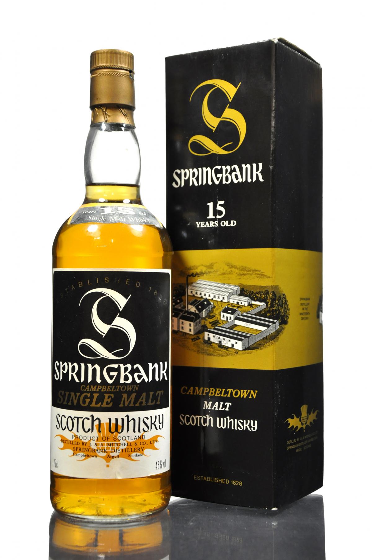 Springbank 15 Year Old - Circa 1990