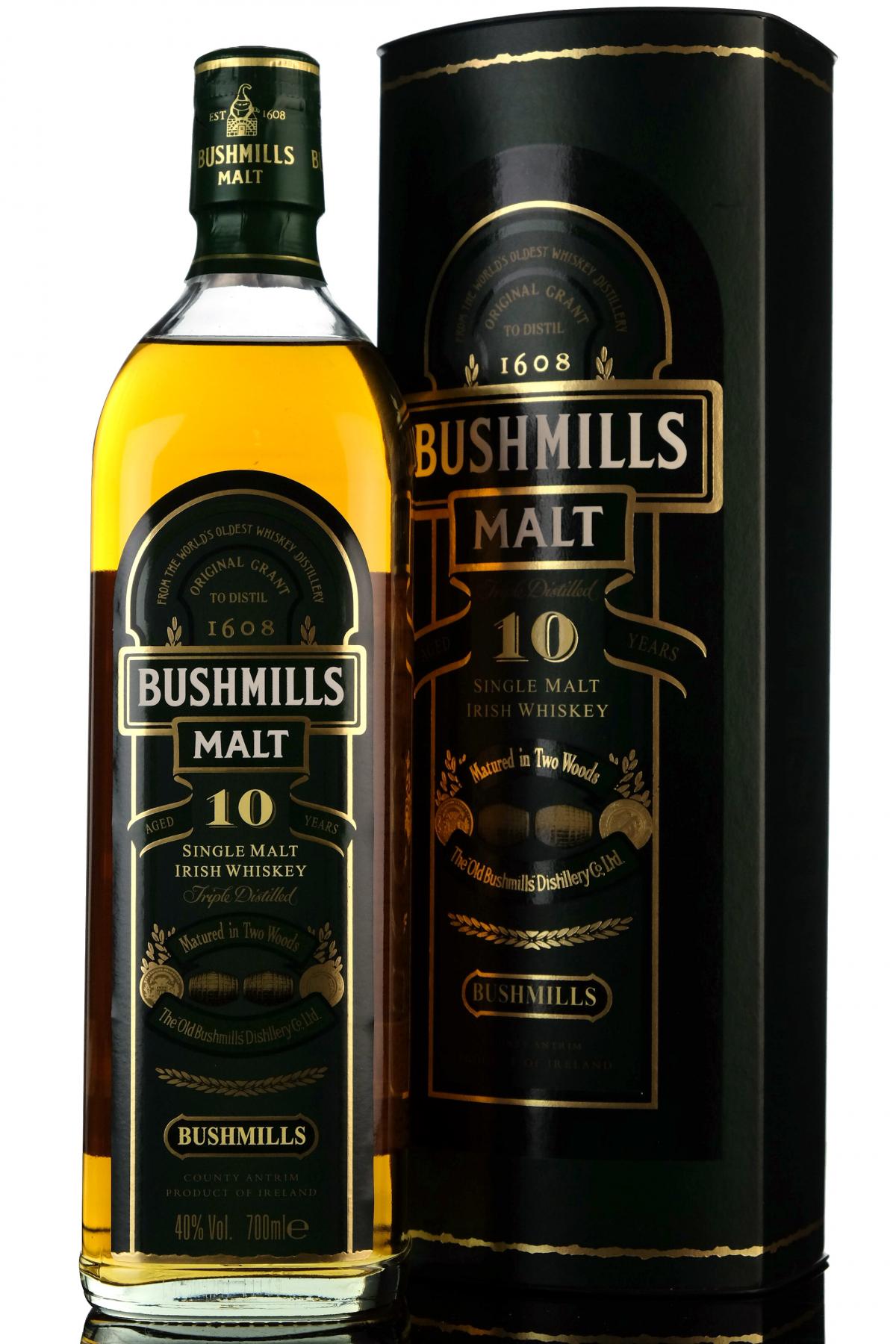 Bushmills 10 Year Old - Irish Whiskey