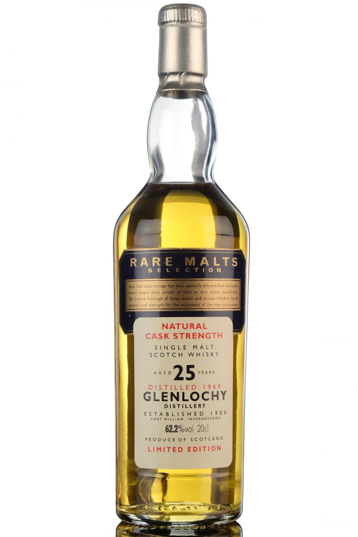 Glenlochy 1969 - 25 Year Old - Rare Malts 62.2% - 20cl