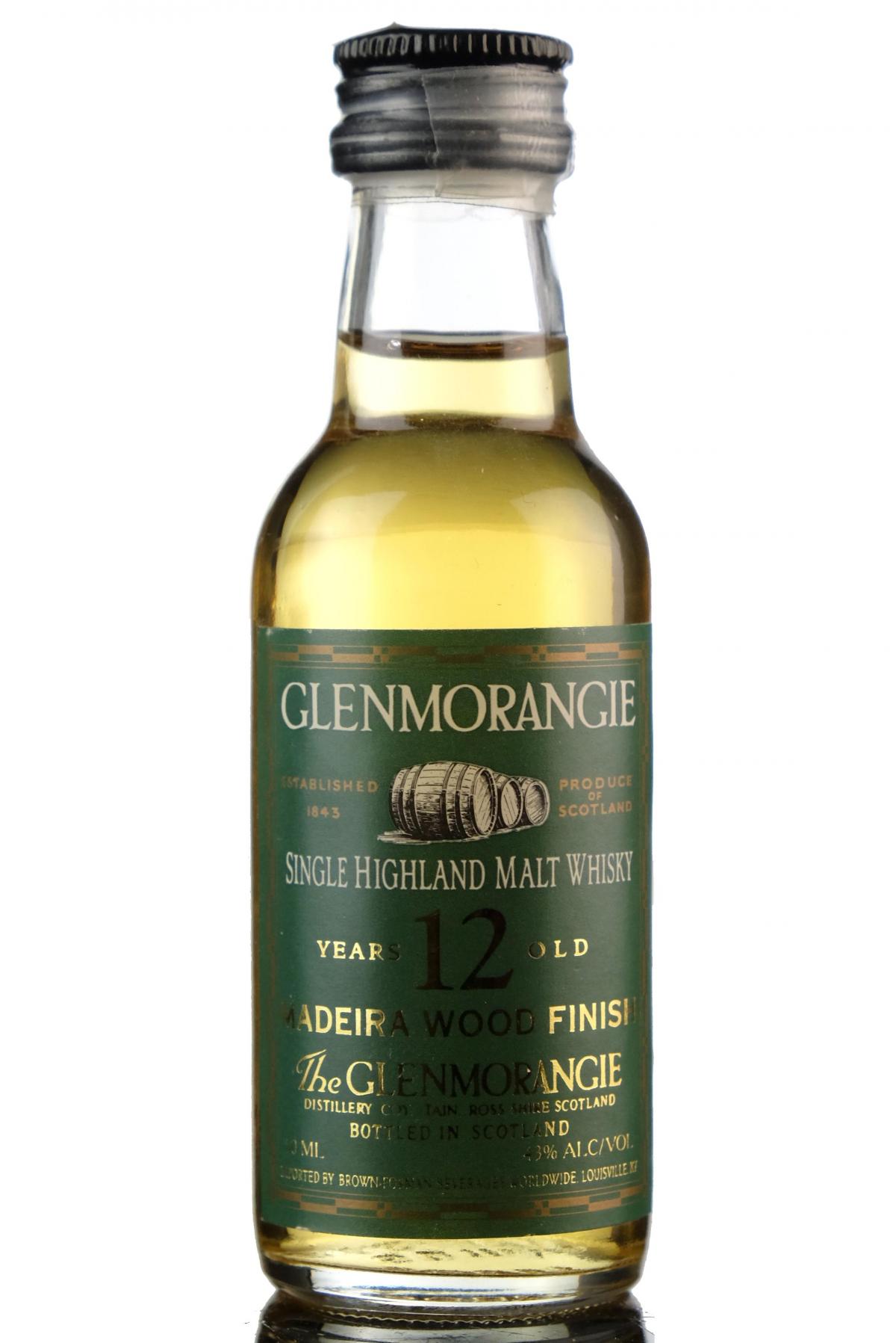 Glenmorangie Madeira Wood Finish Miniature