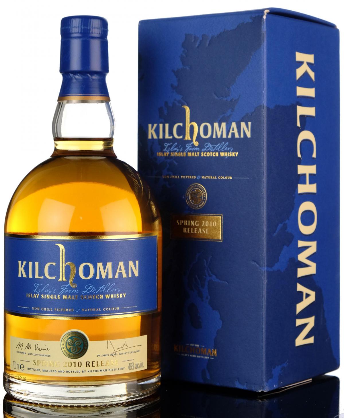 Kilchoman Spring 2010 Release