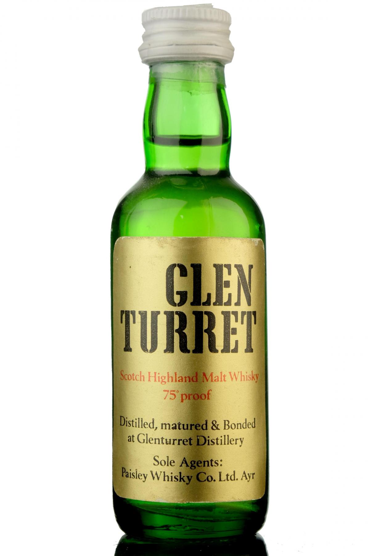 Glenturret 75 Proof Miniature