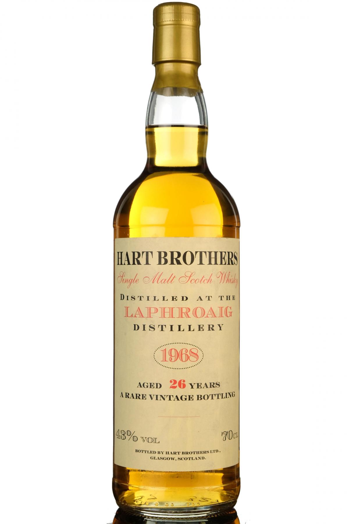 Laphroaig 1968 - 26 Year Old - Hart Brothers