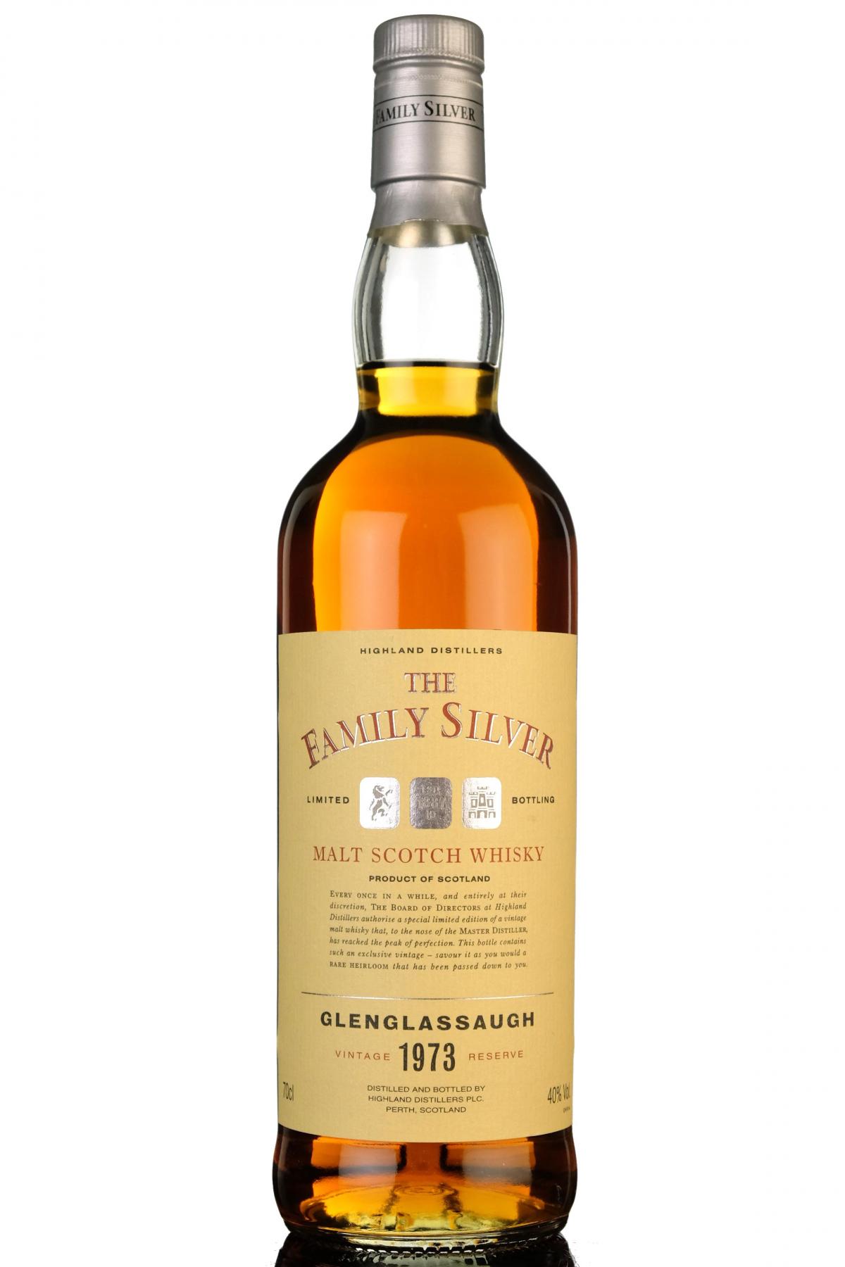 Glenglassaugh 1973 - Family Silver