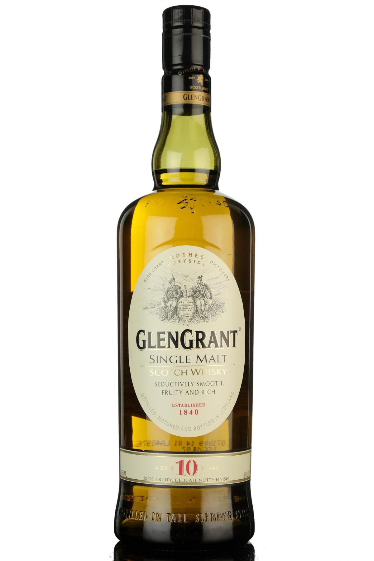 Glen Grant 10 Year Old - 2010s