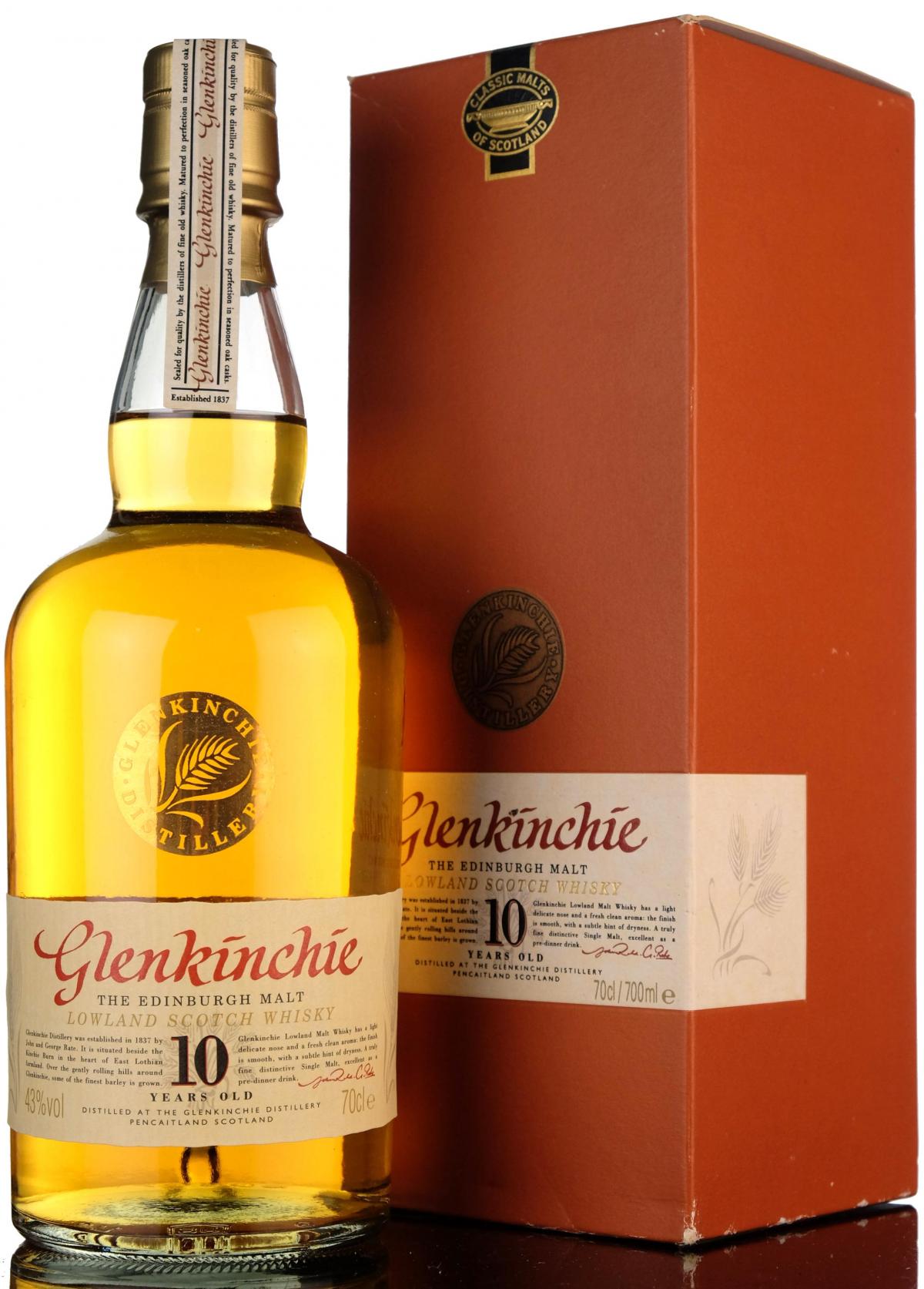 Glenkinchie 10 Year Old