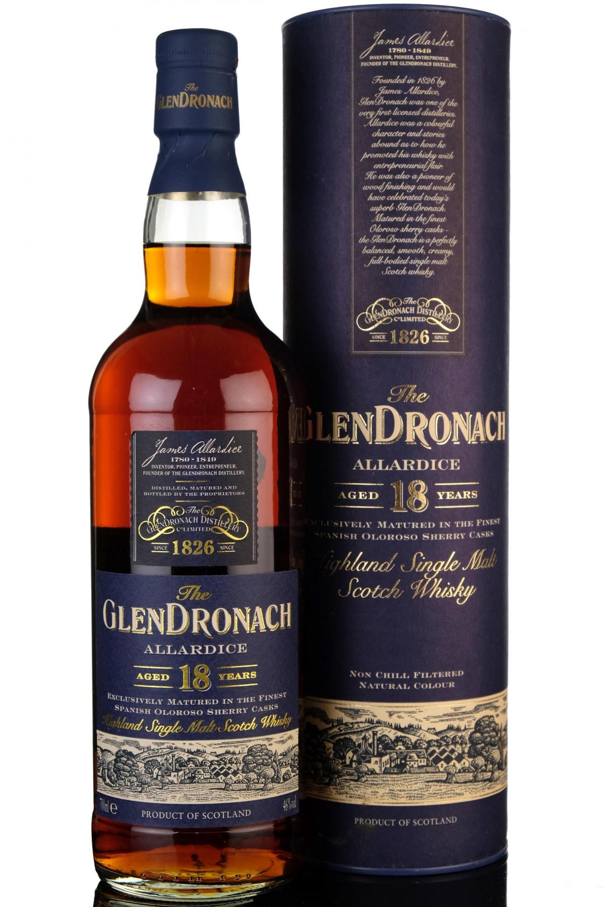 Glendronach 18 Year Old - Allardice