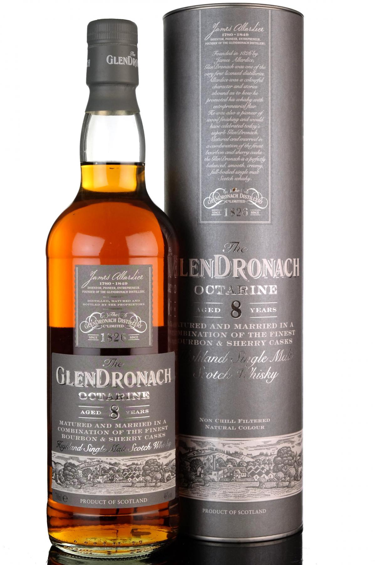 Glendronach 8 Year Old - Octarine